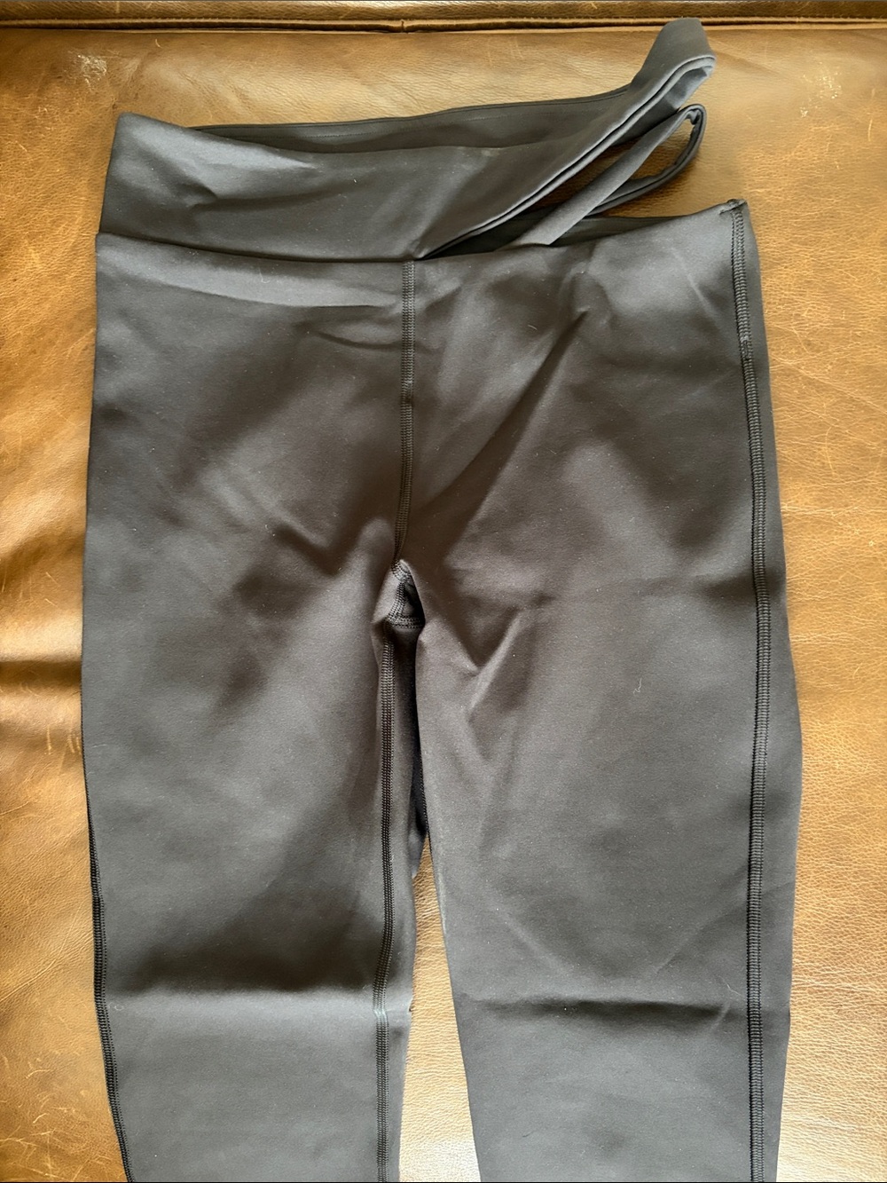 Lululemon Slit Waist Black Leggings
